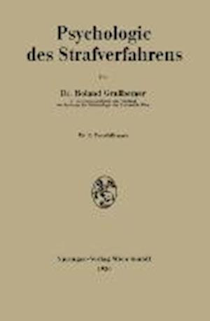 Psychologie des Strafverfahrens