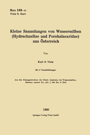 Kleine Sammlungen von Wassermilben (Hydrachnellae und Porohalacaridae) aus Österreich