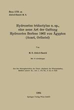 Hydrozetes tridactylus n. sp., eine neue Art der Gattung Hydrozetes Berlese 1902 von Ögypten