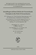 Grundfragen Auf Dem Gebiete Der Geomechanik / Principles in the Field of Geomechanics