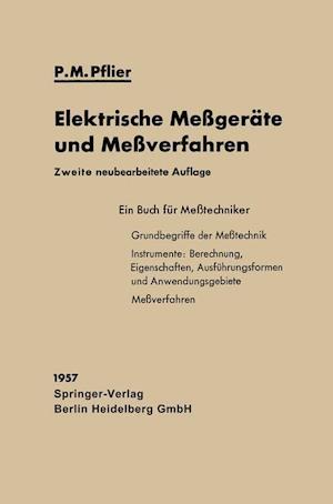 Elektrische Meßgeräte Und Meßverfahren