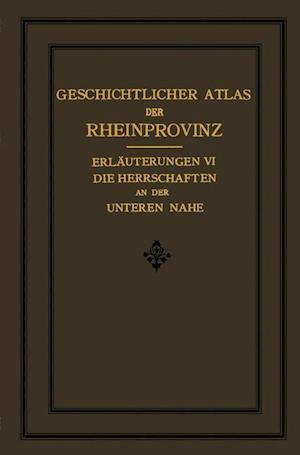 Die Herrschaften des Unteren Nahegebietes