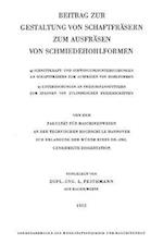 Beitrag zur Gestaltung von Schaftfräsern zum Ausfräsen von Schmiedehohlformen