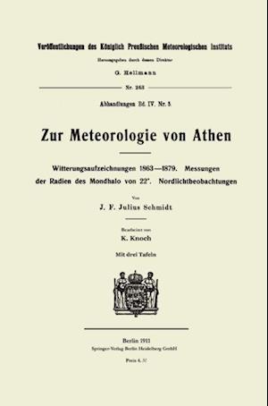 Zur Meteorologie von Athen