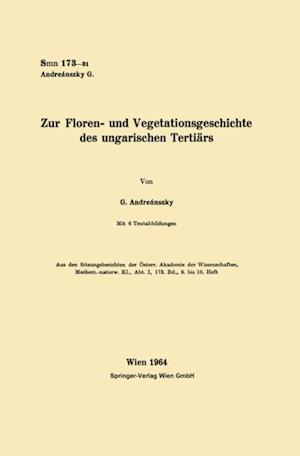 Zur Floren- und Vegetationsgeschichte des ungarischen Tertiärs