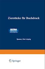 Zierstücke für Buchdruck