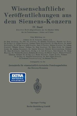 Wissenschaftliche Veröffentlichungen aus dem Siemens-Konzern