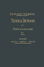 Technical Dictionary : Four Languages 