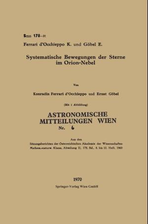 Systematische Bewegungen der Sterne im Orion-Nebel