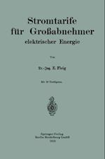 Stromtarife für Großabnehmer elektrischer Energie