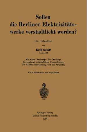 Sollen die Berliner Elektrizitätswerke verstadtlicht werden?