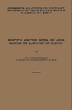 Selbsttätig Arbeitende Sortier- und Addiermaschinen für Kalkulation und Statistik