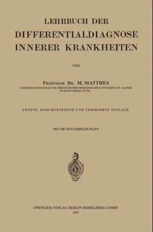 Lehrbuch der Differentialdiagnose innerer Krankheiten