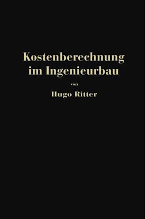 Kostenberechnung im Ingenieurbau