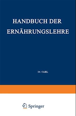 Handbuch der Ernährungslehre