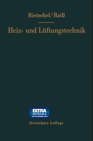 H. Rietschels Lehrbuch der Heiz- und Lüftungstechnik