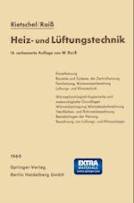 H. Rietschels Lehrbuch der Heiz- und Lüftungstechnik