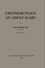 Erinnerungen an Adolf Slaby