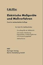 Elektrische Meßgeräte und Meßverfahren