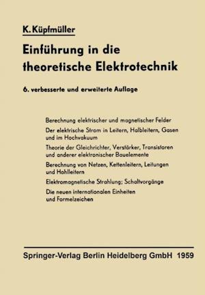 Einführung in die theoretische Elektrotechnik