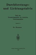 Durchforstungs- und Lichtungstafeln