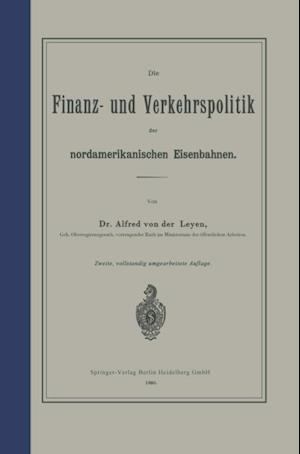 Die Finanz- und Verkehrspolitik der nordamerikanischen Eisenbahnen