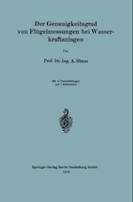 Der Genauigkeitsgrad von Flügelmessungen bei Wasserkraftanlagen