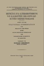 Beiträge zur Altersbestimmung von Kalbsföten der Schwarzbunten Niederungsrasse