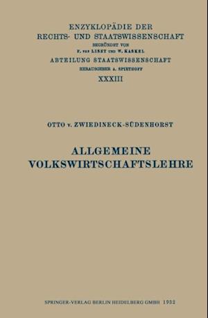 Allgemeine Volkswirtschaftslehre