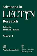 Advances in Lectin Research