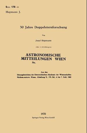 30 Jahre Doppelsternforschung