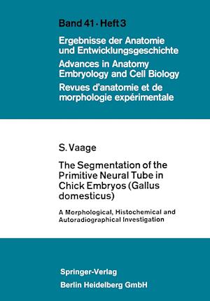 The Segmentation of the Primitive Neural Tube in Chick Embryos (Gallus Domesticus)