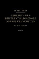 Lehrbuch der Differentialdiagnose innerer Krankheiten