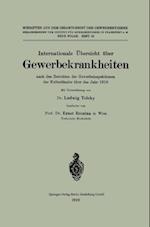 Internationale Übersicht über Gewerbekrankheiten nach den Berichten der Gewerbeinspektionen der Kulturländer über das Jahr 1919
