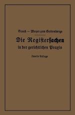 Die Registersachen