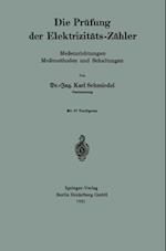 Die Prüfung der Elektrizitäts-Zähler