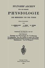 Pflügers Archiv für die Gesamte Physiologie des Menschen und der Tiere