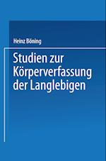 Studien Zur Körperverfassung Der Langlebigen