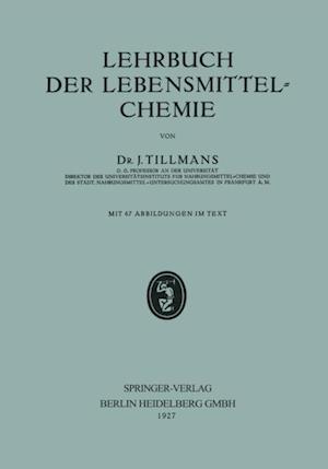 Lehrbuch der Lebensmittel-Chemie