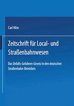 Das Unfall-Gefahren-Gesetz in den deutschen Strassenbahn-Betrieben