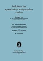 Praktikum der quantitativen anorganischen Analyse