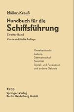 Gesetzeskunde, Ladung, Seemannschaft, Stabilität, Signal-Funkwesen und andere Gebiete