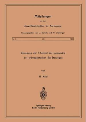 Bewegung der F-Schicht der Ionosphäre bei erdmagnetischen Bai-Störungen