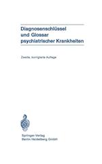 Diagnosenschlüssel und Glossar psychiatrischer Krankheiten