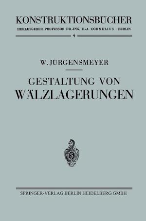 Gestaltung Von Wälzlagerungen