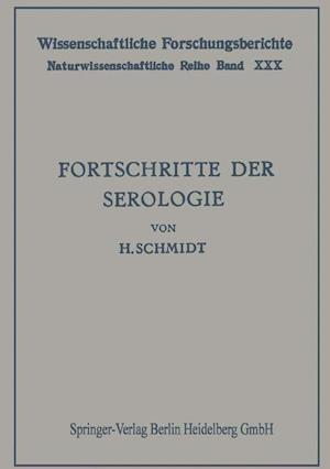 Fortschritte Der Serologie