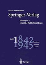 Springer-Verlag: History of a Scientific Publishing House