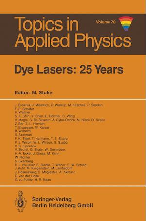 Dye Lasers: 25 Years