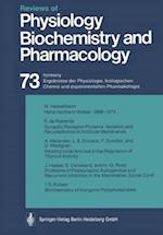 Reviews of Physiology, Biochemistry and Pharmacology : Volume: 73 