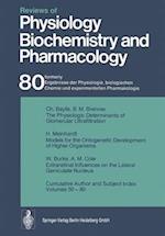 Reviews of Physiology, Biochemistry and Pharmacology : Volume: 80 